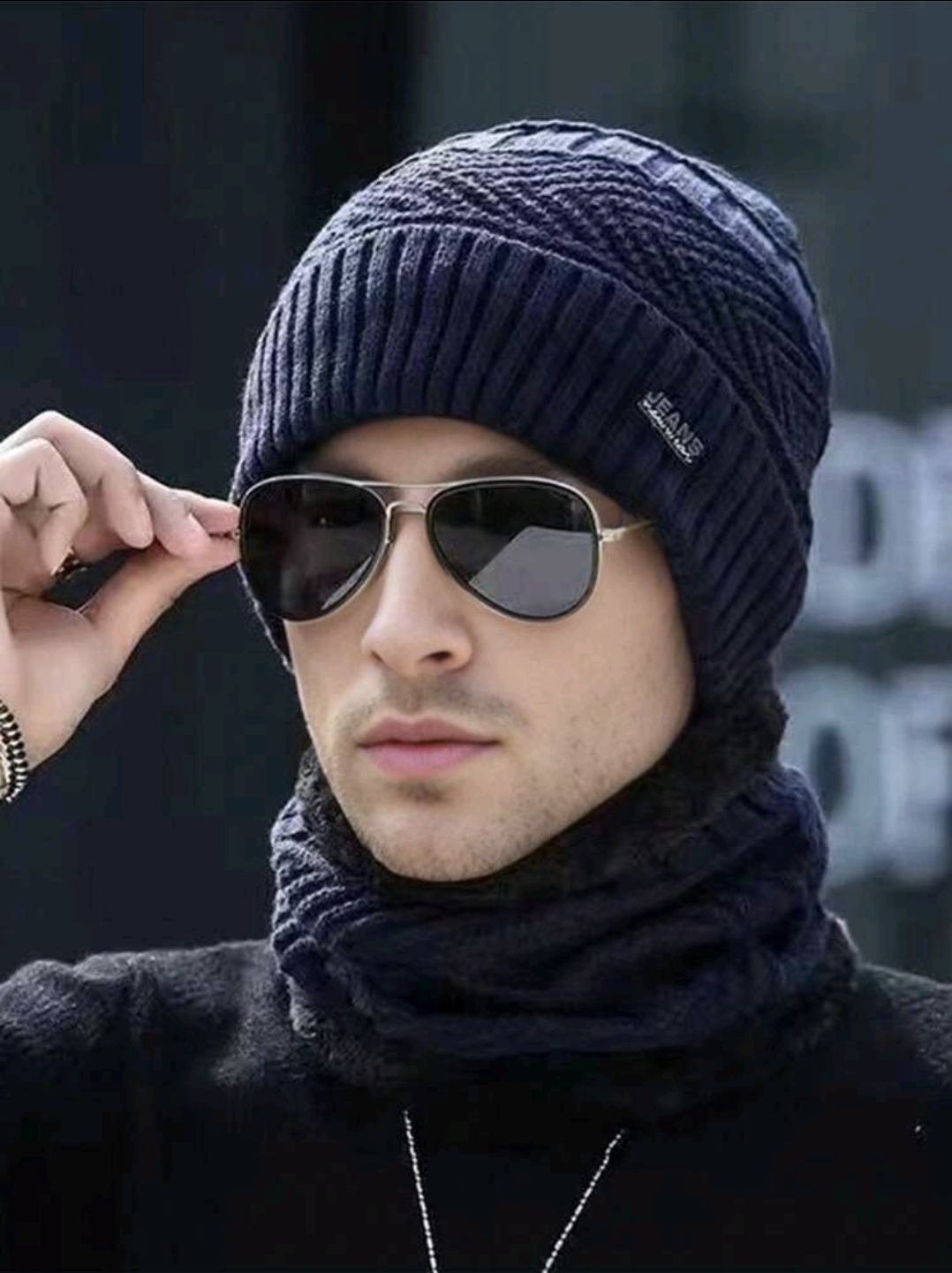 1 Set Outdoor Hat and Neck Warmer