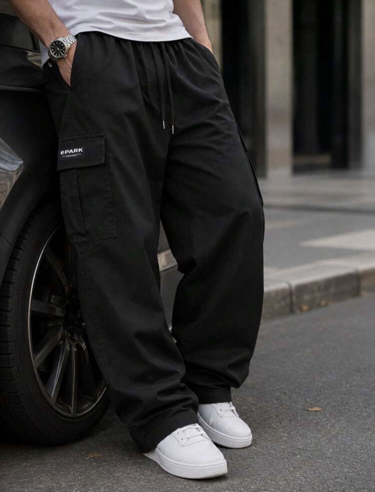 Versatile Multi-Pocket Straight Leg Cargo Pants