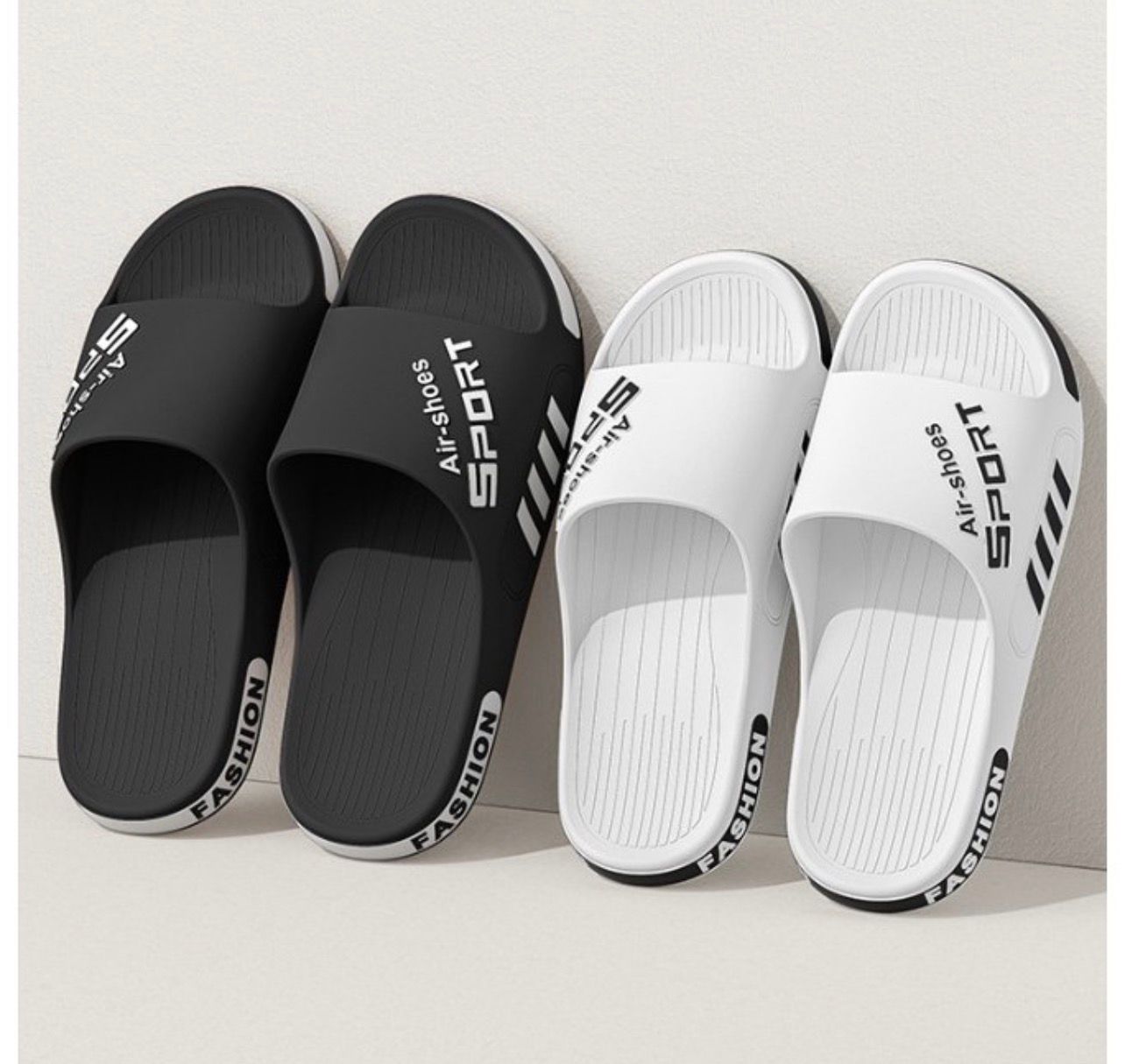 Living genius unisex sports slippers