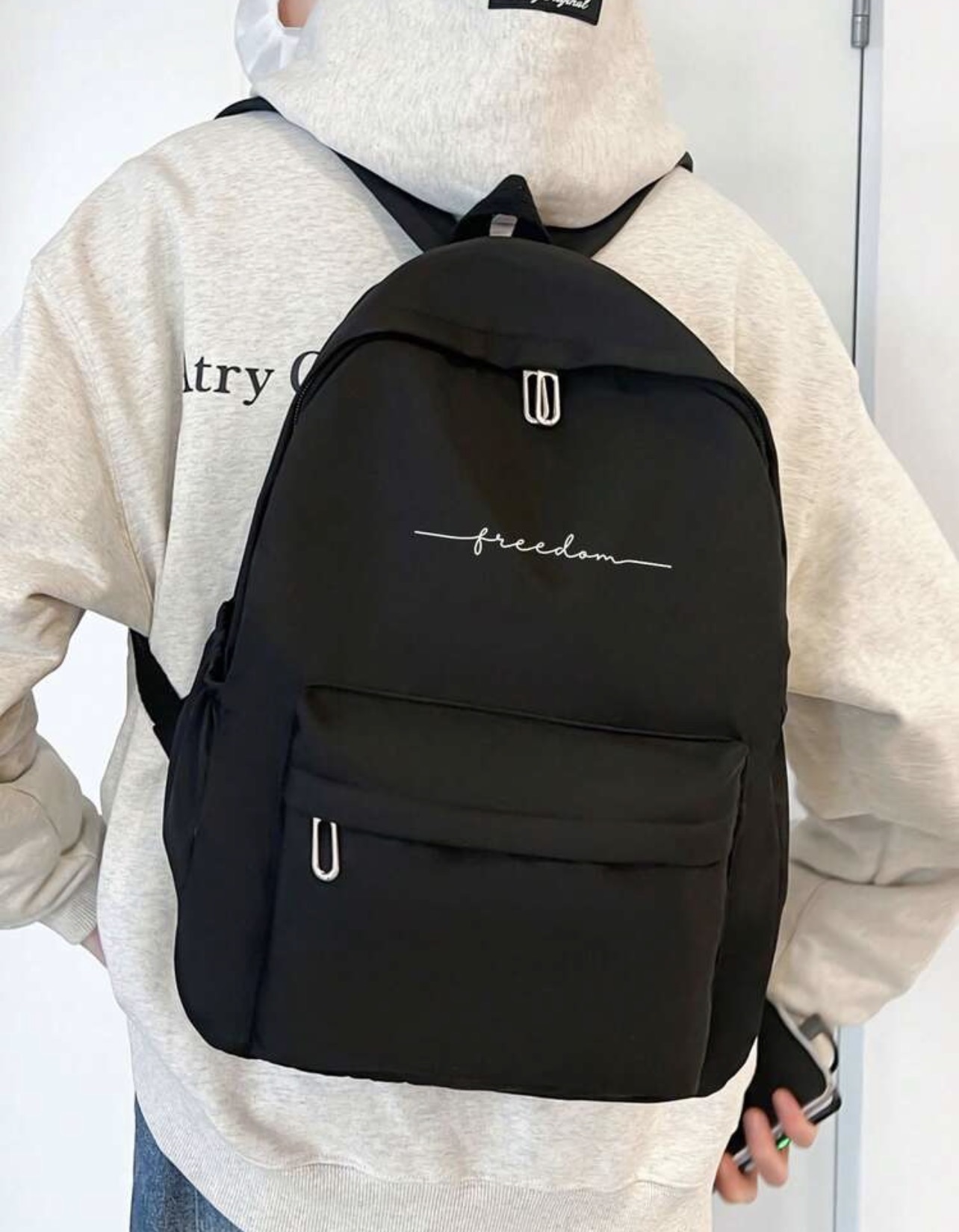 Men Fashion Backpack, Versatile Large Capacity