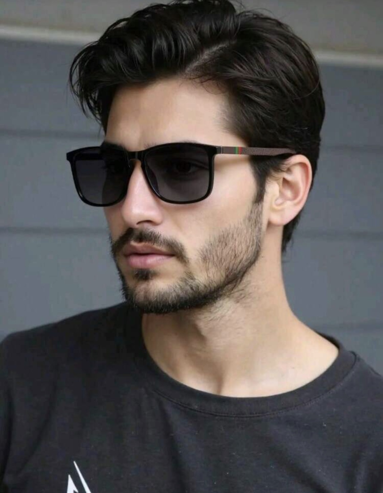 1pc Unisex Personalized Glasses, Classic Square Fashion Glasses