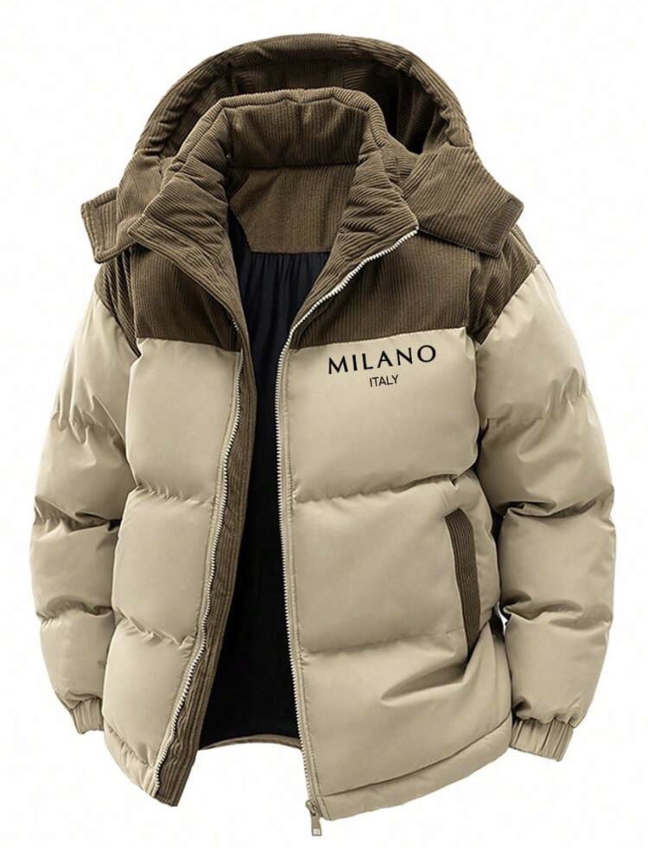 Autumn/Winter Thickened Warm Outdoor Sports Casual Hooded Padded Coat