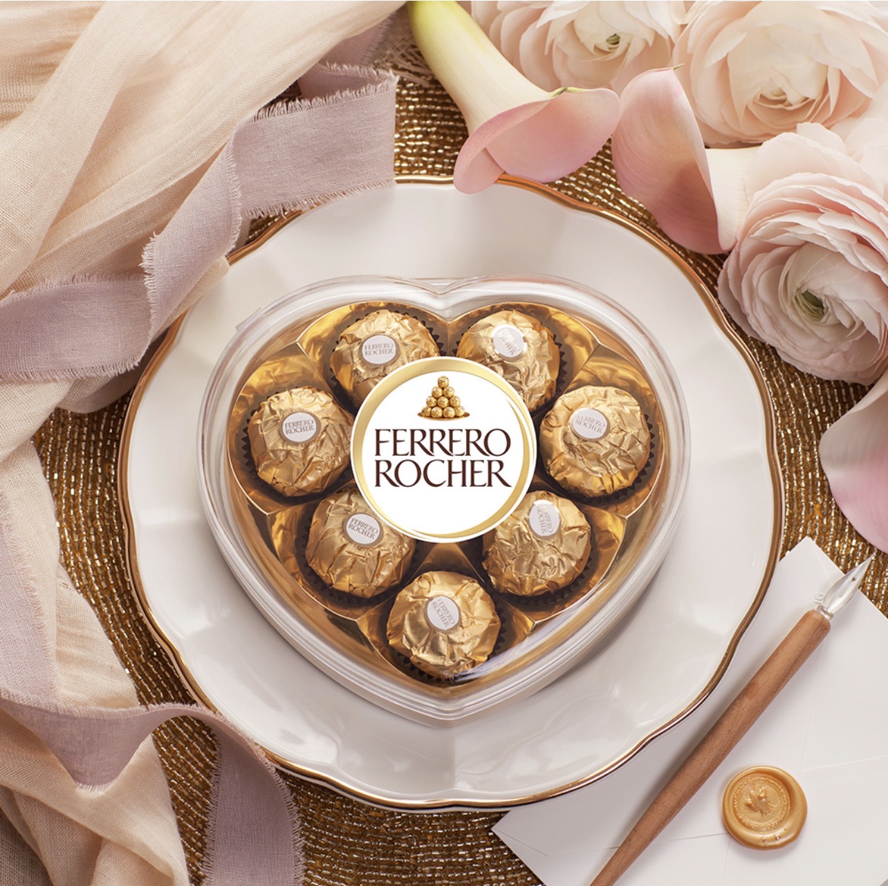 FERRERO ROCHER heart T8, 100 g, 1 unit