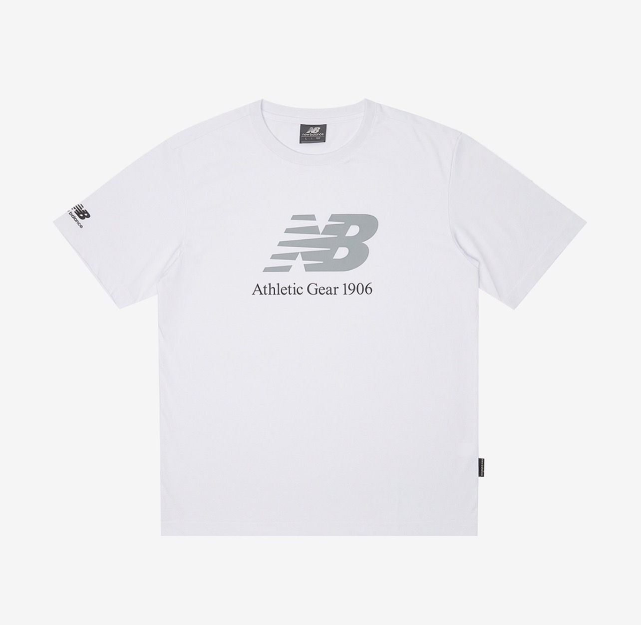 New Balance unisex UNI essential big logo short sleeve T-shirt
