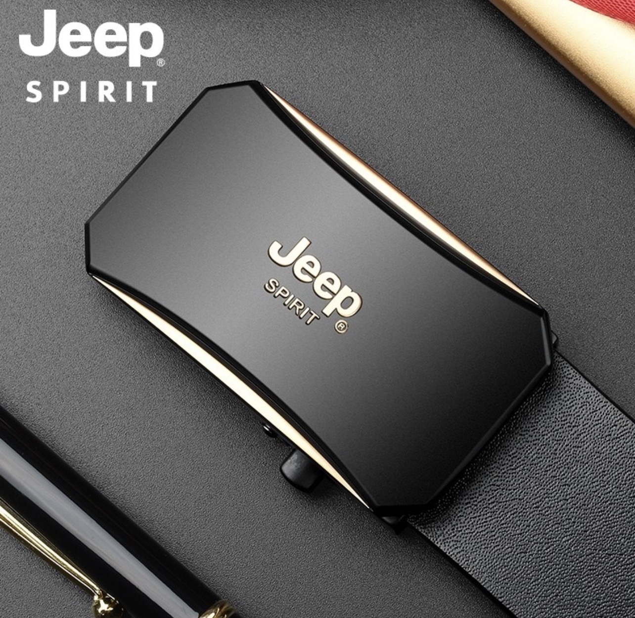 JEEP SPIRIT casual formal premium leather belt BT0650