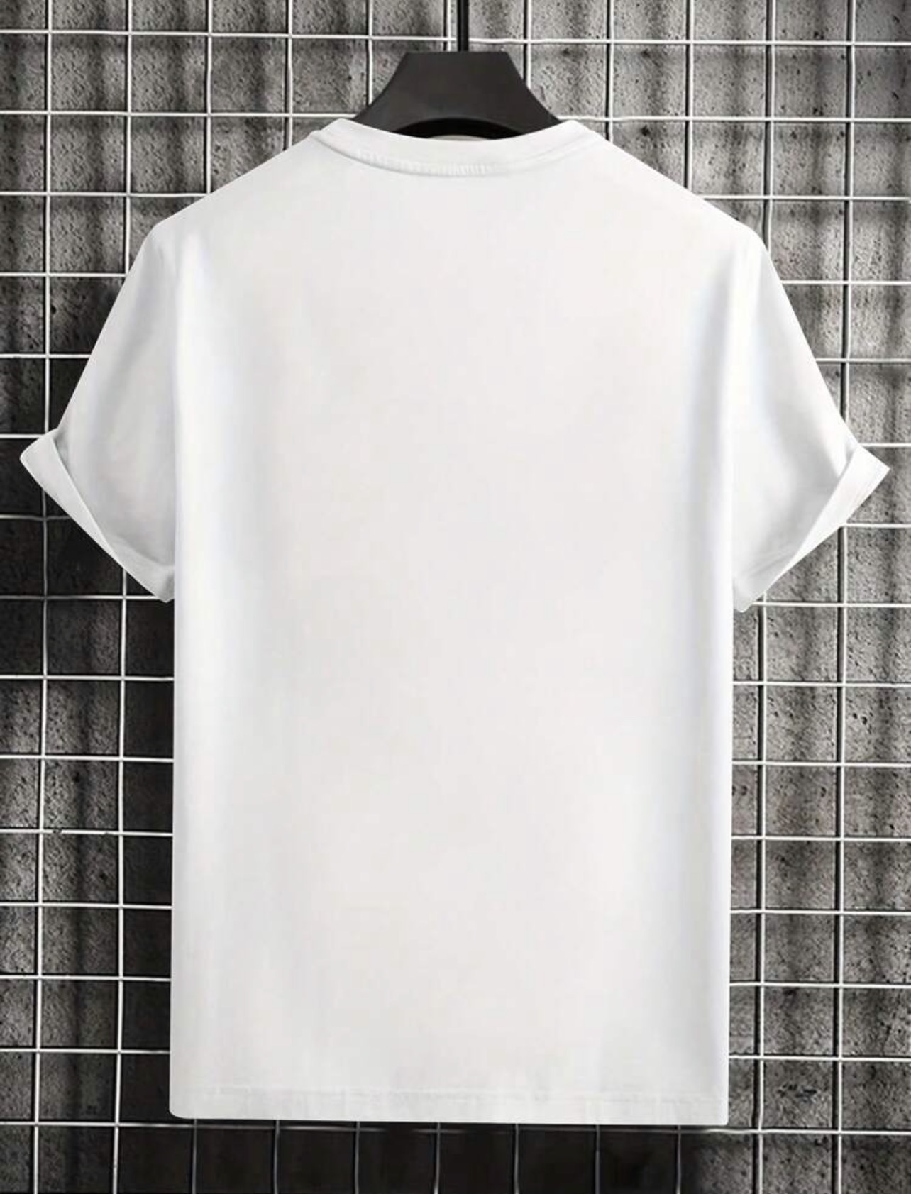 Men  Round Neck Short Sleeve Casual T-Shirt
