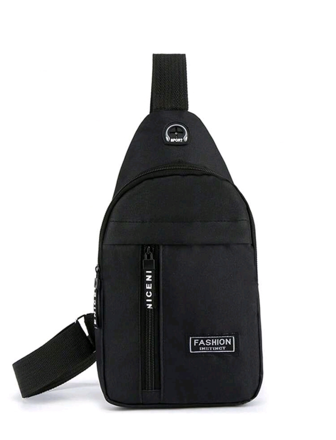 Men Backpack With Cartoon Astronaut Graphic, Multifunctional Bookbag For Hiking, 