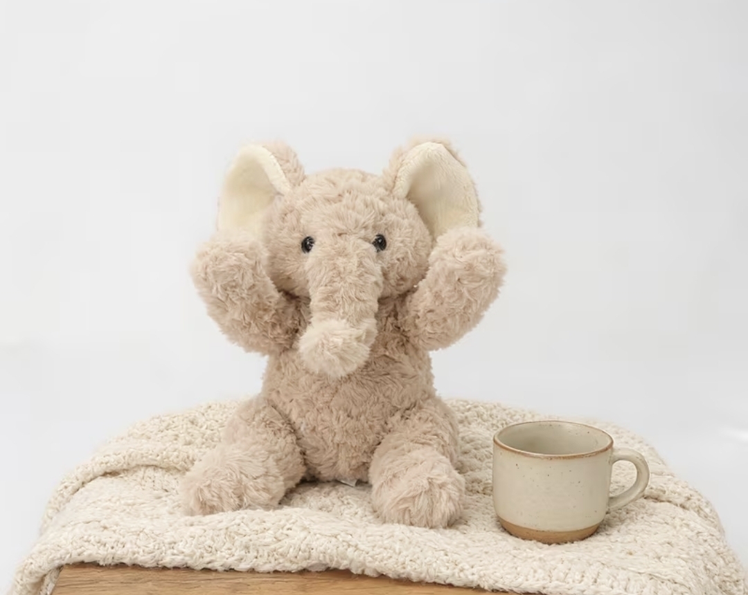 Cute Squishy Elephant Plush Toy