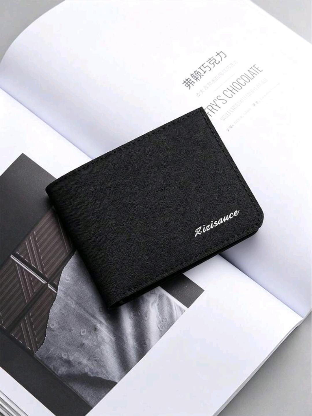 Men Canvas Short Wallet