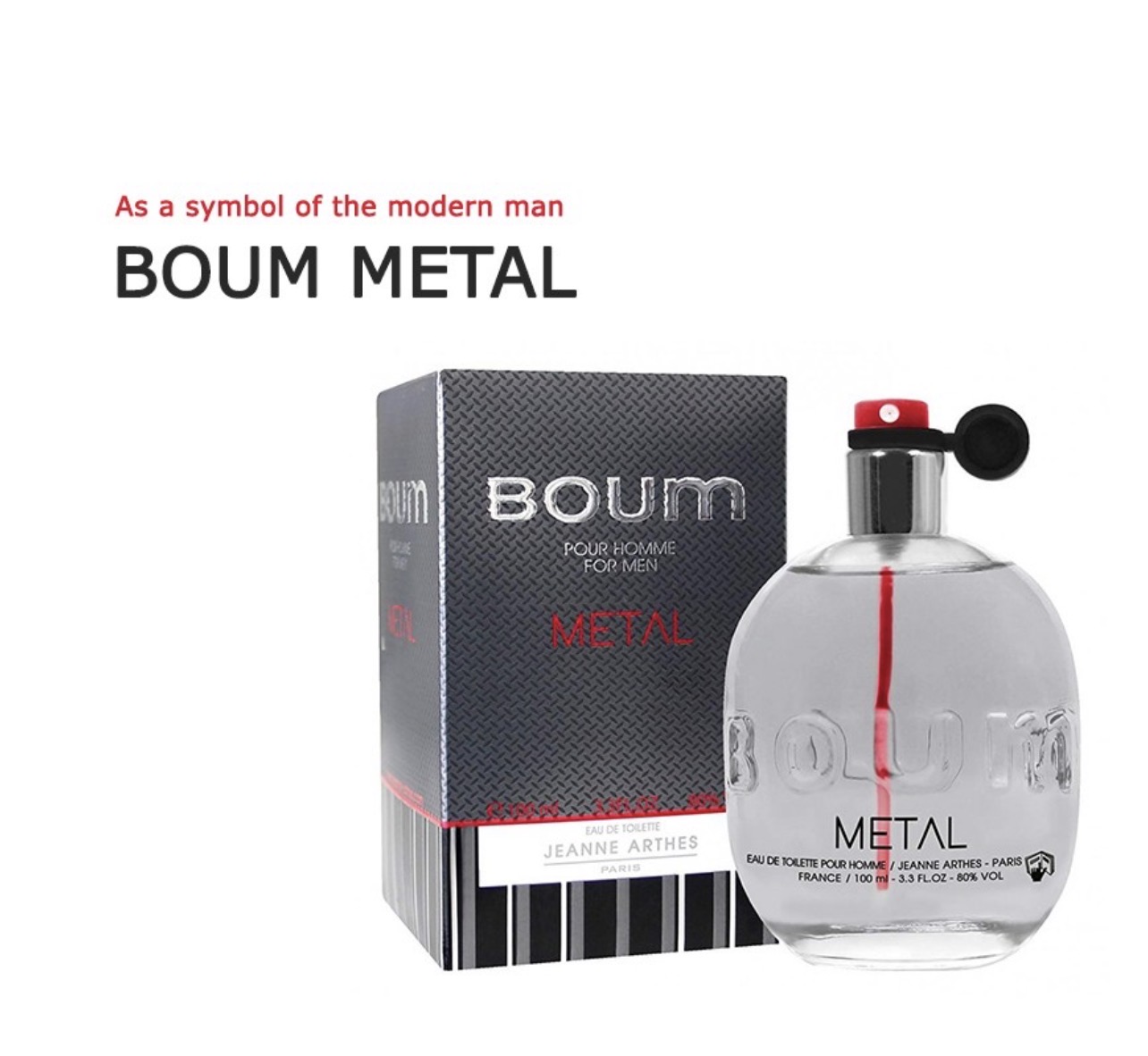 JEANNE ARTHES Boom metal eau de toilette
