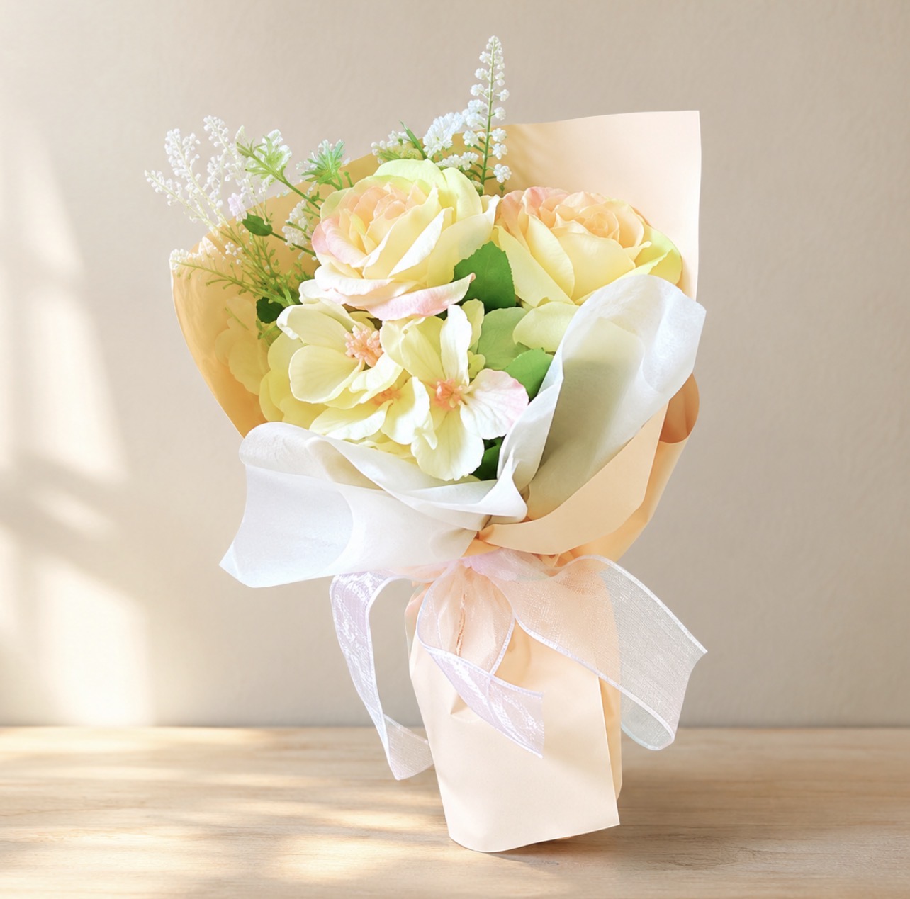 ScentBasket artificial flowers mini bouquet for columbarium